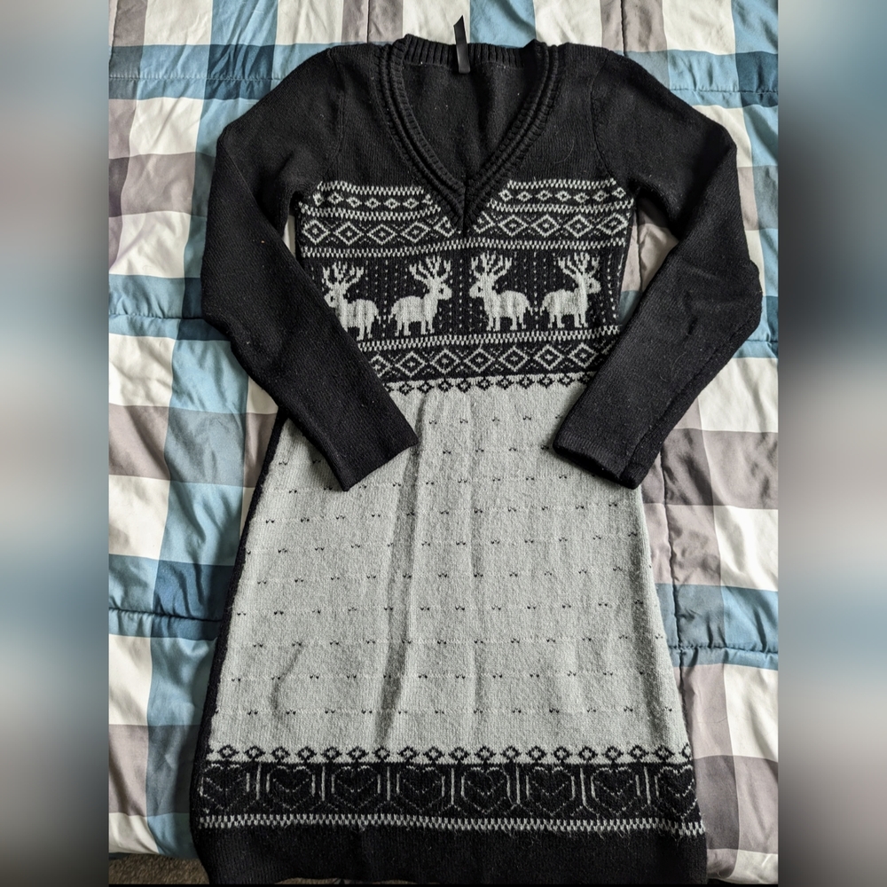 Christmas Sweater Dress